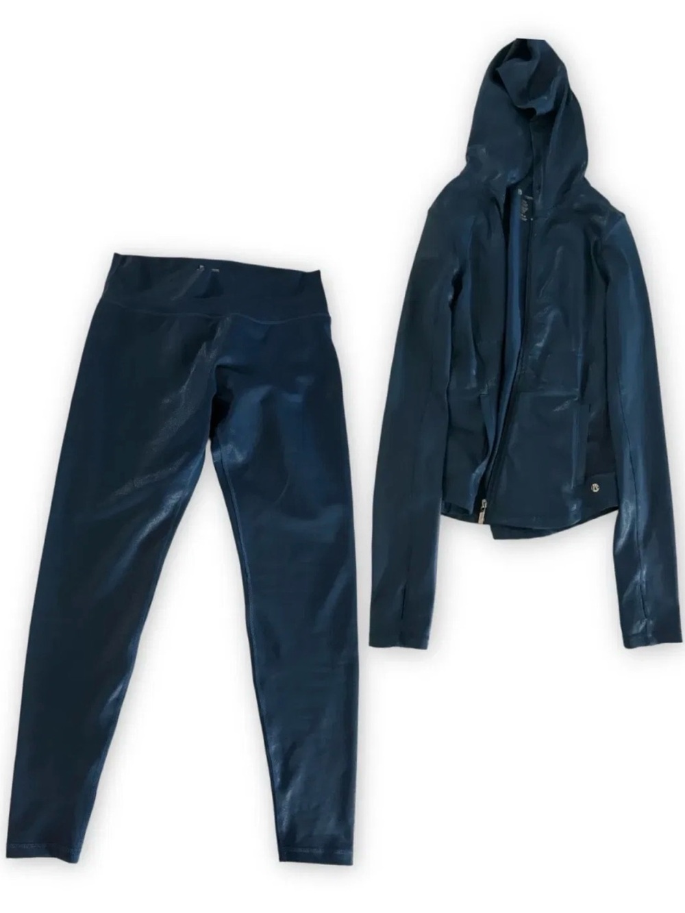 Buffbunny Northern Lights Navy Blue SET Hooded Jacket & Legging
